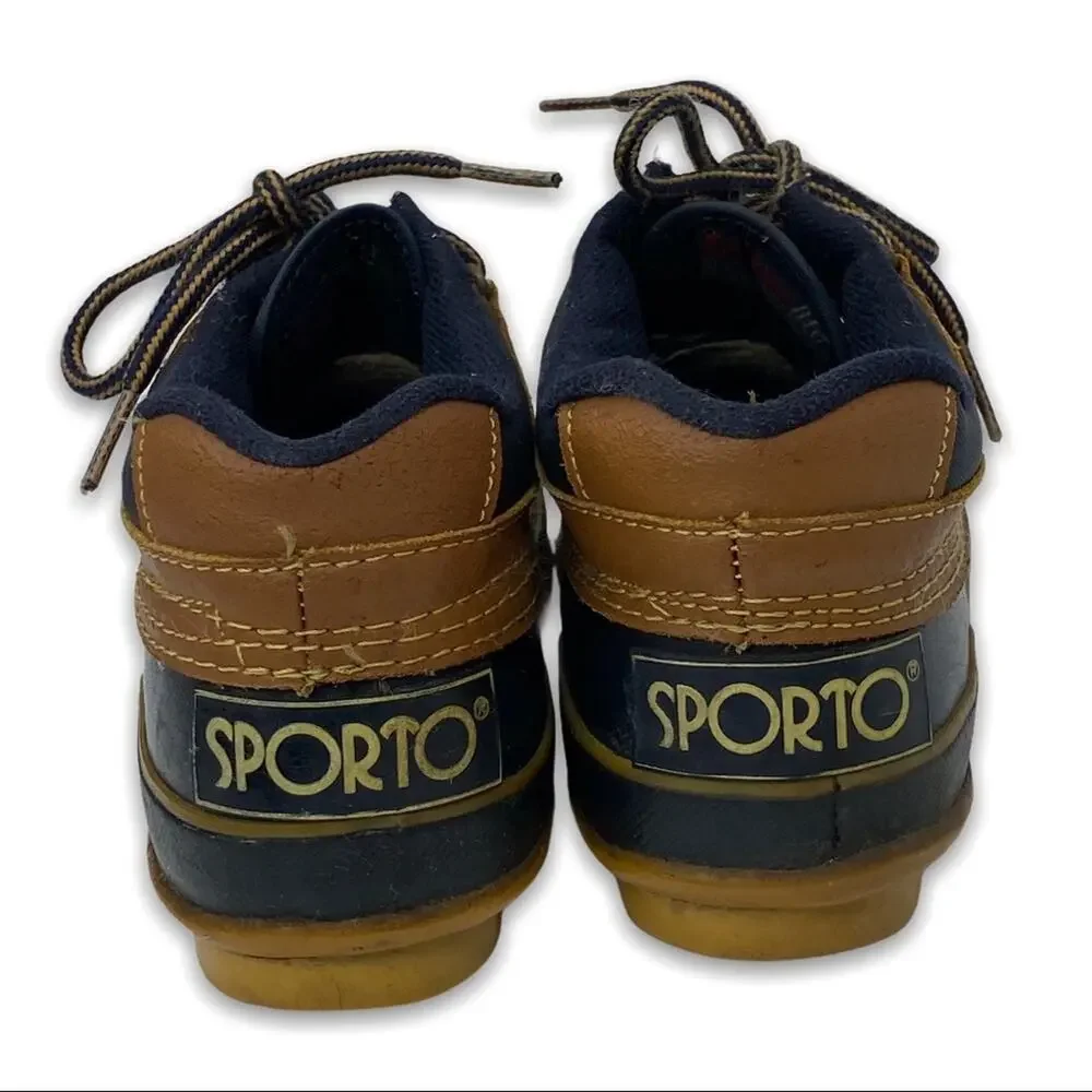 Men's Blue Sporto Thermolite Duck Hiking Boot Shoes Size 6